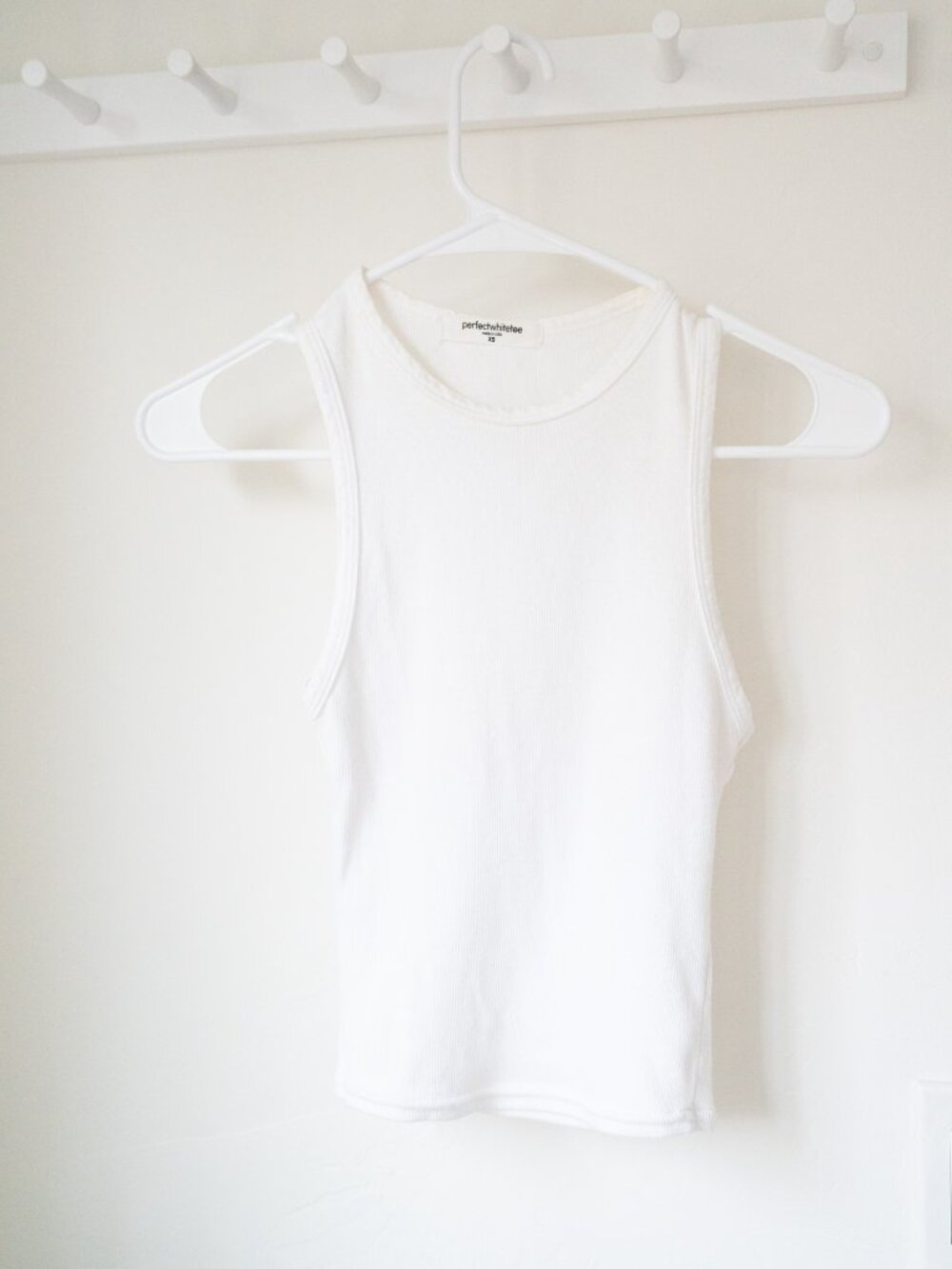 Perfectwhite Tee Ribbed Tank XS - Picture 3 of 4